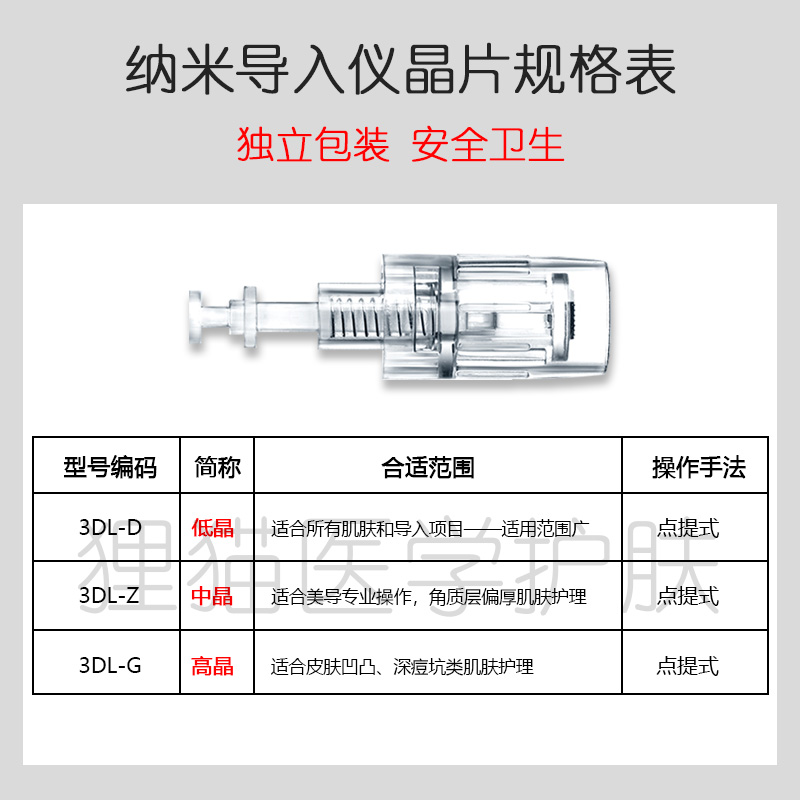 纳晶导入仪电动微针mts家用纳米导入仪促渗仪痘坑痘印美容仪器