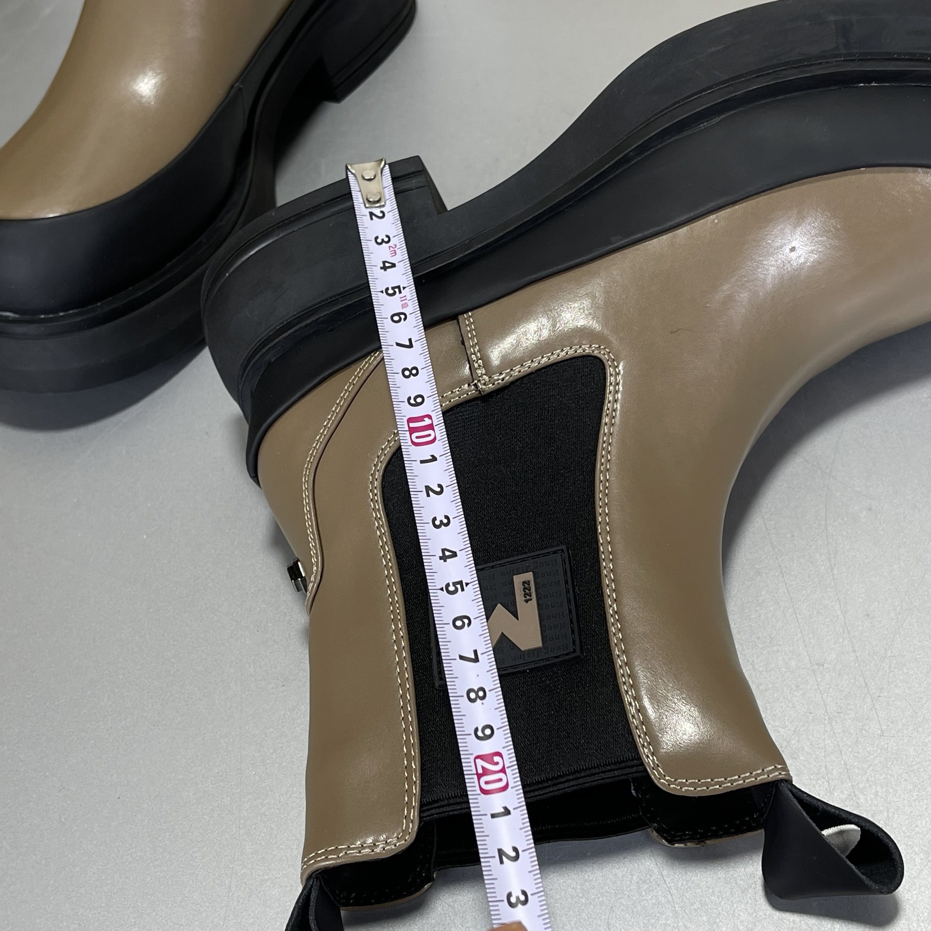 月芽儿秋冬加绒牛皮切尔西靴女套脚百搭瘦瘦靴英伦风松紧带短靴子,淘宝优惠券,粉丝福利购,淘宝优惠卷