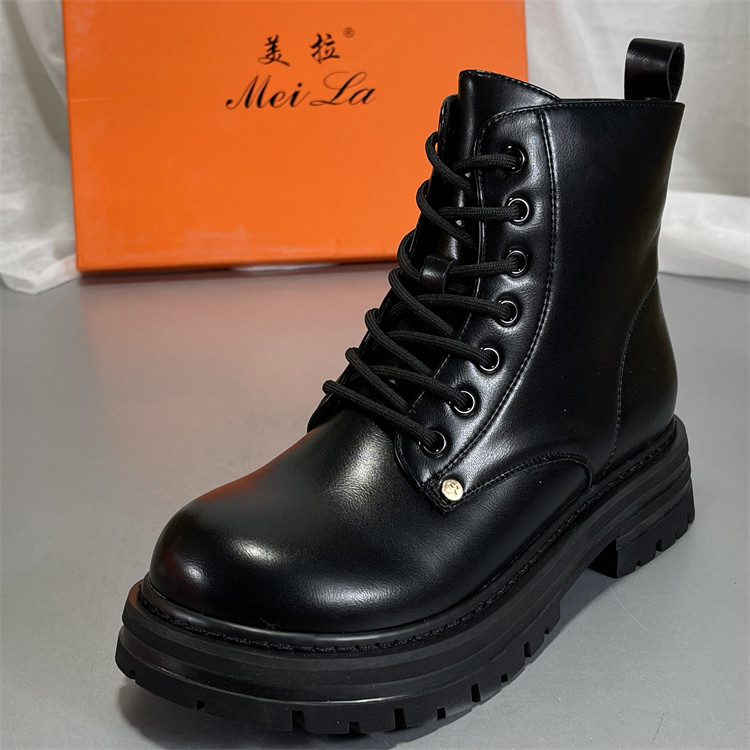 头层牛皮马丁靴女2025冬季加绒英伦风厚底大头棉靴机车靴帅气短靴,淘宝优惠券,粉丝福利购,淘宝优惠卷