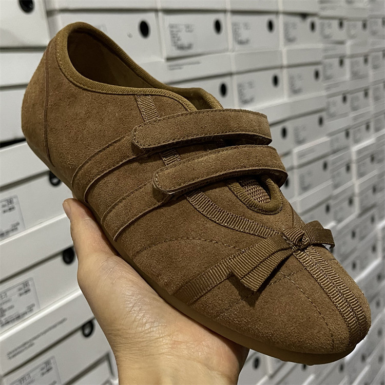 专柜正品真皮德训鞋女2025春秋魔术贴芭蕾舞磨砂皮玛丽珍休闲板鞋,淘宝优惠券,粉丝福利购,淘宝优惠卷