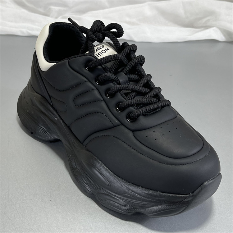 品牌撤柜牛皮女鞋2025秋冬新款弹性厚底增高老爹鞋真皮休闲运动鞋,淘宝优惠券,粉丝福利购,淘宝优惠卷