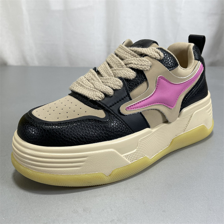 品牌女鞋断码清仓德训鞋真皮小白鞋2026春新款厚底板鞋复古运动鞋,淘宝优惠券,粉丝福利购,淘宝优惠卷