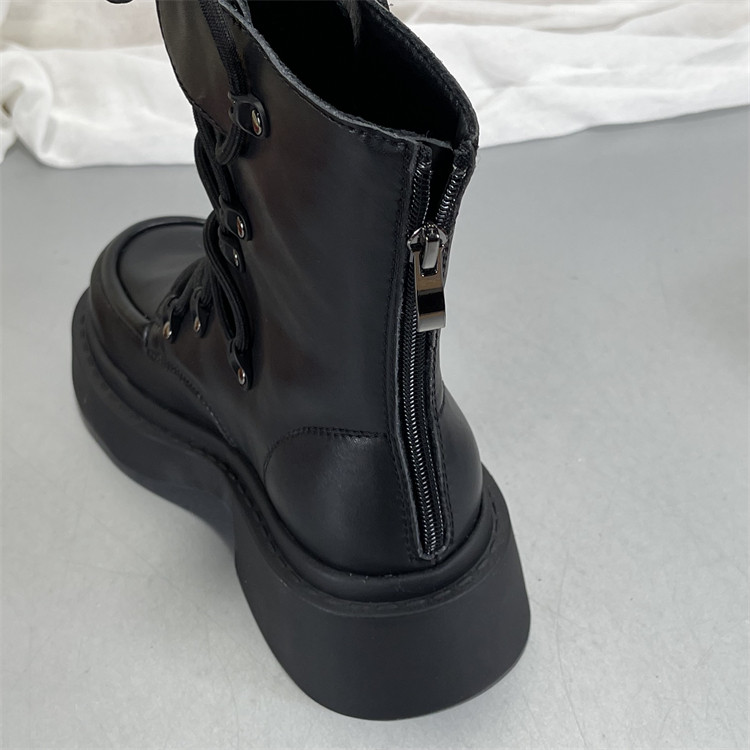 牛皮马丁靴女2025秋冬款英伦风复古大头真皮休闲骑士靴瘦瘦靴捡漏,淘宝优惠券,粉丝福利购,淘宝优惠卷