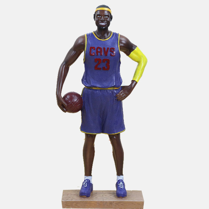 科比詹姆斯库里NBA球星手办人偶模型摆件公仔创意生日礼物送男生-图3