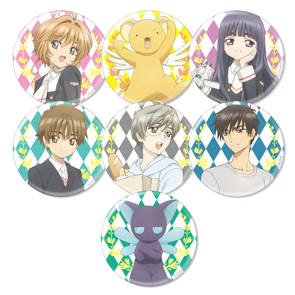 魔卡少女樱吧唧徽章冰箱贴百变小樱小狼萌王动漫周边二次元谷子,淘宝优惠券,粉丝福利购,淘宝优惠卷