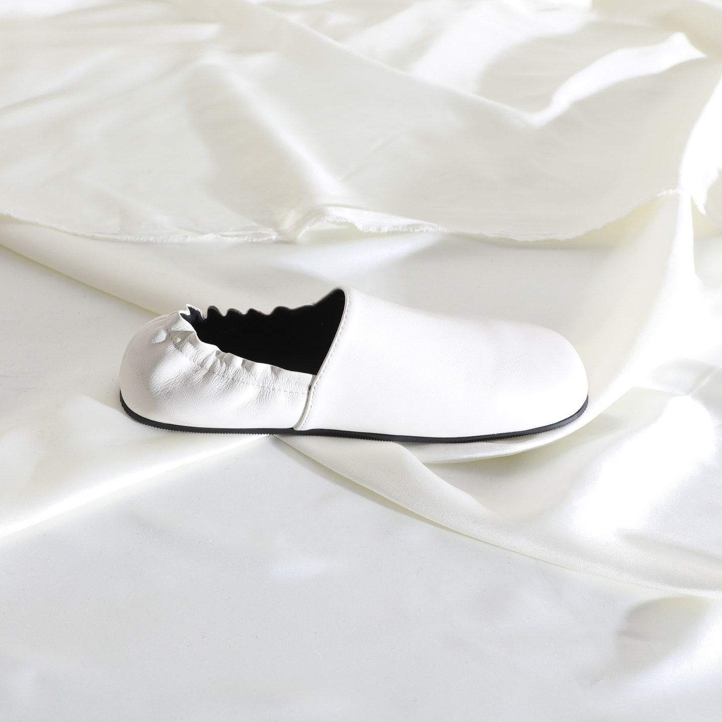 莲花府邸2026春季简约方头一脚蹬单鞋舒适百搭平底牛皮奶奶鞋女鞋,淘宝优惠券,粉丝福利购,淘宝优惠卷