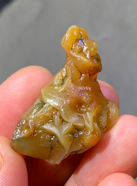 天然戈壁石奇石玛瑙原石阿拉善石外蒙地表经脉石青花瓷筋脉花脉