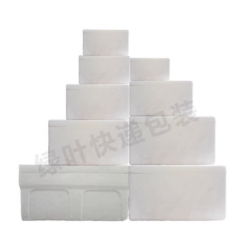 邮政泡沫箱电商快递保温冷藏加厚种菜箱鲜水果箱青梅李子包装盒子 - 图1