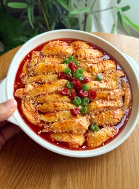现货仿真重庆口水鸡模型