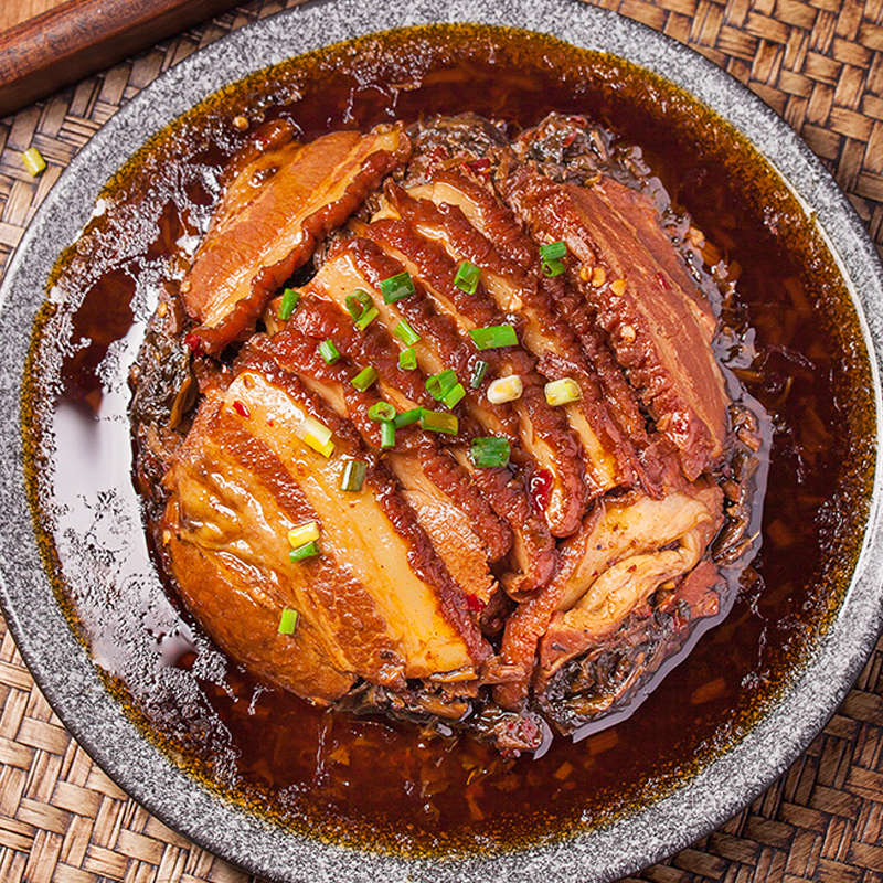 许大师虎皮扣肉420g梅菜碗装酒店饭店餐饮用特色半成品肉类预制菜