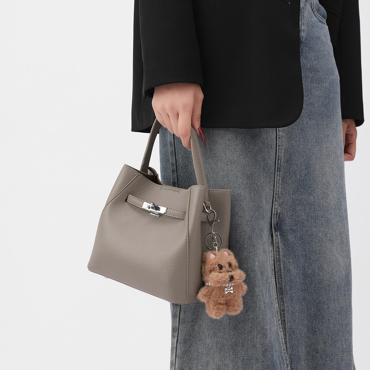 真皮菜篮子水桶包包女2025新款潮时尚百搭小众单肩斜挎包手提女包,淘宝优惠券,粉丝福利购,淘宝优惠卷