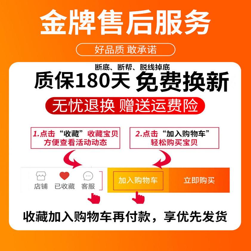 宽脚胖脚魔术贴棉拖鞋包脚跟防滑老人男女中老年大码高帮外穿棉鞋 - 图3