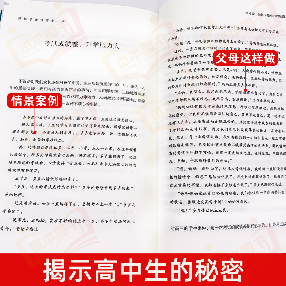 抖音同款 陪孩子走过高中三年正版 如何陪小孩度过高中生三年级刘晓丽高效学习培养方法陪伴小学六年樊登推荐育儿书籍父母必读3年 - 图1