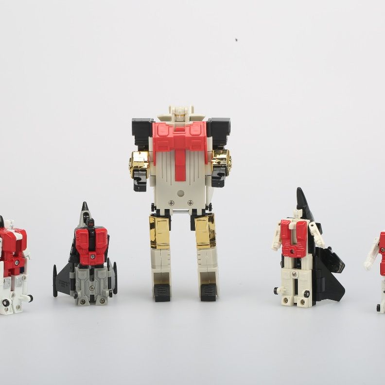 变形玩具金刚 G1 动画1984 大无畏 飞行太保 合体金刚全新盒装 - 图2