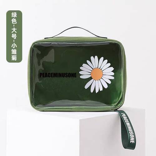 旅行化妆包女便携防水化妆品收纳包多功能透明ins风 化妆袋大容量 - 图3