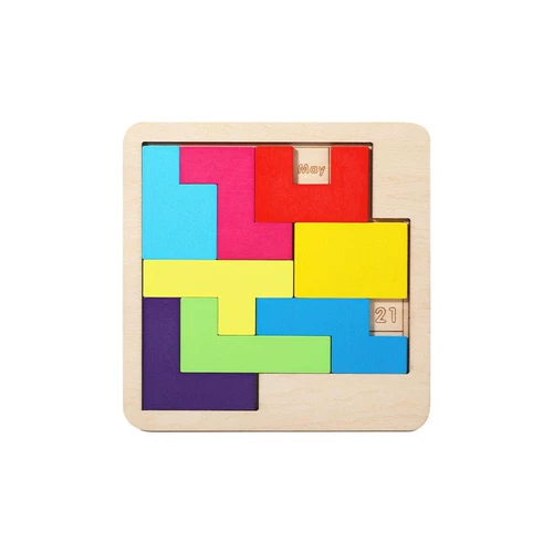 Календарь, деревянная головоломка для детского сада, игрушка для школьников, подарок на день рождения, 5-6-7-8-10 лет