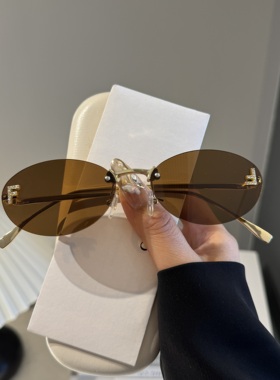 防紫外线椭圆形韩版男女