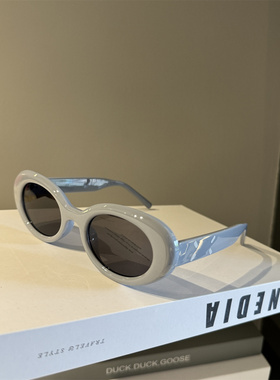 玳瑁色墨镜女复古猫眼太阳镜