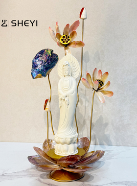 观世音菩萨桌面摆件创意家居装饰