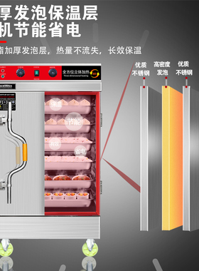 全自动蒸饭柜商用食堂蒸包蒸饭车