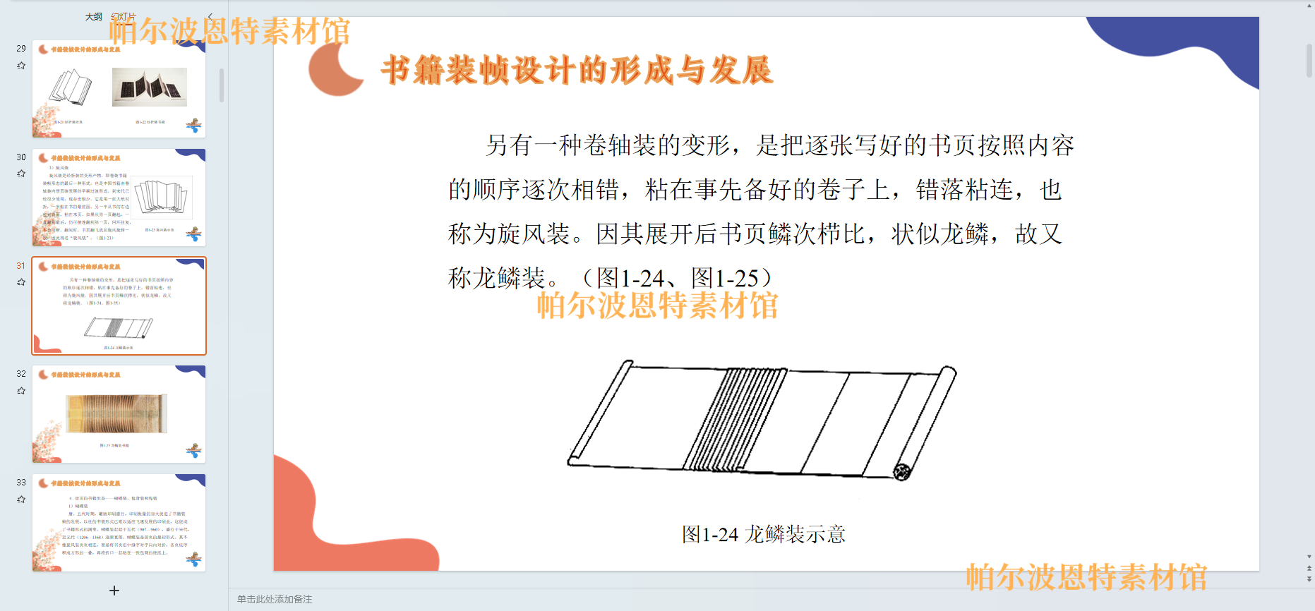 书籍装帧设计PPT课件教案讲课备课详案装帧整体设计形成创新发展-图0