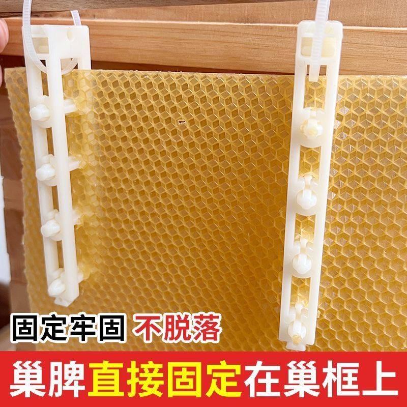 顶格巢脾夹过箱导础夹子野蜂过箱土养圆桶夹脾塑料夹绑脾条固定条,淘宝优惠券,粉丝福利购,淘宝优惠卷