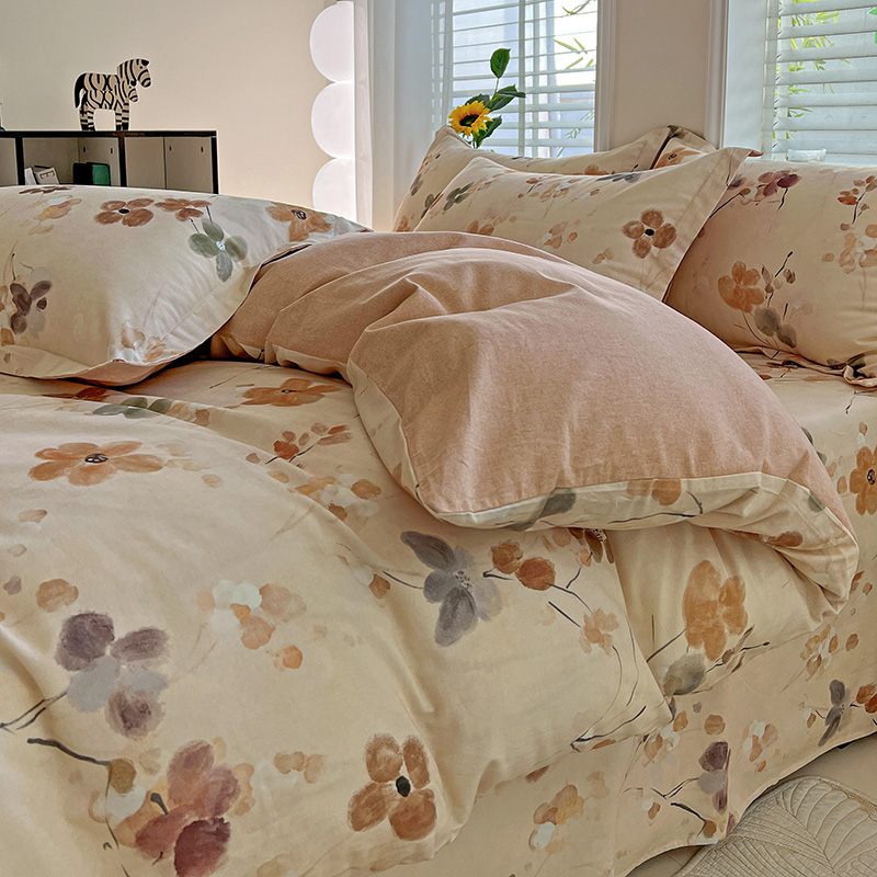 100全棉加厚磨毛被套单件230cmx230cm纯棉被罩180x200秋冬230*229 - 图2