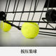 Folding ball pick-up frame portable coach with wheels