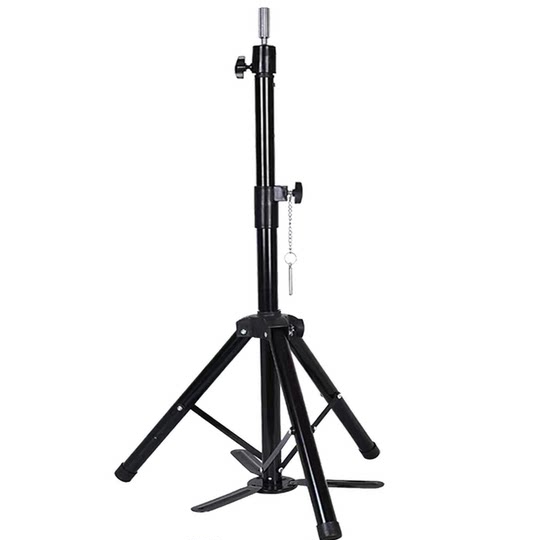 Head mold floor stand model head tripod hairdressing doll head dummy head lifting bracket large triangle lifting bracket