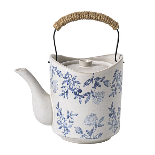 中式复古水具套装新款家用水杯水壶乔迁新居提梁茶壶大号商用泡茶 - 图3