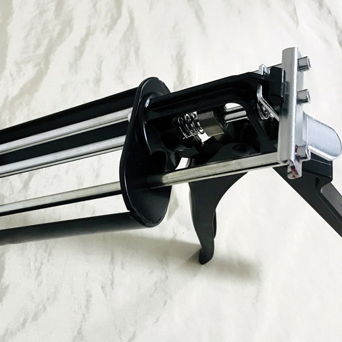 美缝剂施工工具枪家用瓷砖填缝枪手动美缝枪双管省力金属胶枪套装 - 图1