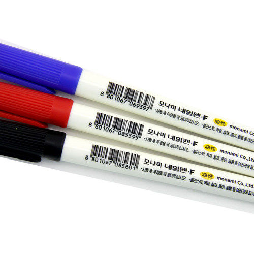 慕娜美monami慕那美namepen油性记号笔光盘笔标记签字勾线笔F单头 - 图2