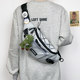 Fashionable casual crossbody backpack chest bag