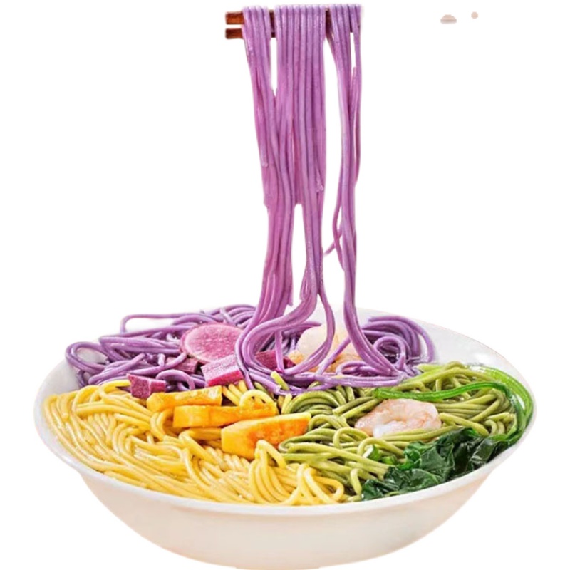 A box of round noodles, hot pot, low fat, a whole box of semi-dried vegetables