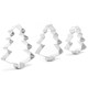 Christmas tree stainless steel cookie cake mold DIY