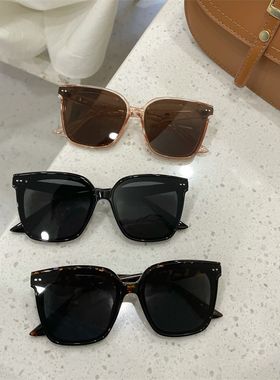 墨镜女防紫外线圆脸太阳眼镜男