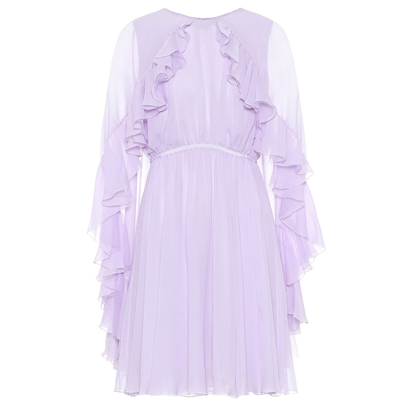 晚礼服雪纺短裙时尚伴娘姐妹小礼服生日派对年会宴会连衣裙气质女