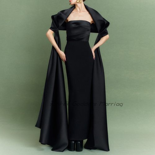 高端大气舞台演出服主持人酒会晚宴年会妈妈装2025新款时尚连衣裙 - 图2