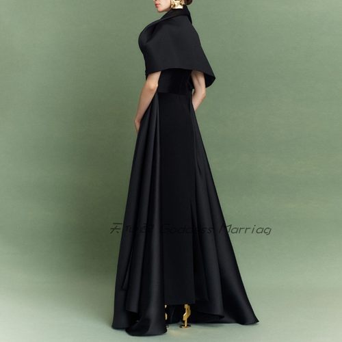 高端大气舞台演出服主持人酒会晚宴年会妈妈装2025新款时尚连衣裙 - 图0