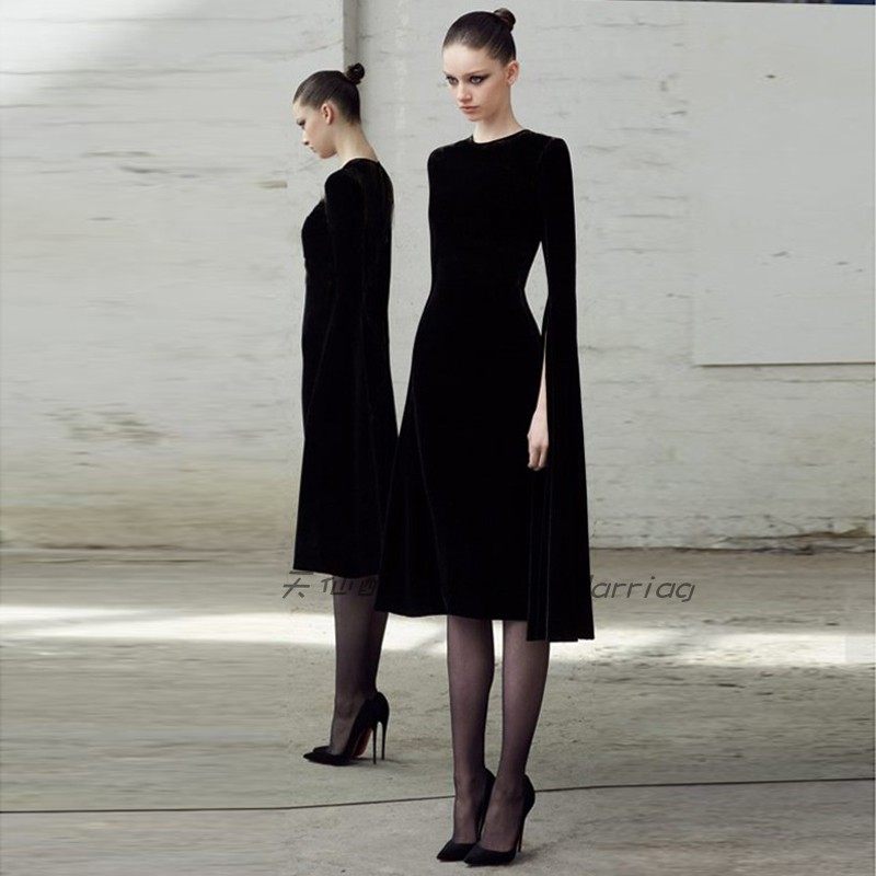 显瘦宴会晚礼服2025新款年会小礼服连衣裙气场女王高端晚装中长裙,淘宝优惠券,粉丝福利购,淘宝优惠卷