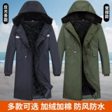 Полочь военный хлопок мужской зимняя утолщенная ультра -полковая замороженная библиотека, посвященная северо -восточному Китаю, а против, старая трудовая страховая хлопковая хлопковое пальто плюс бархат