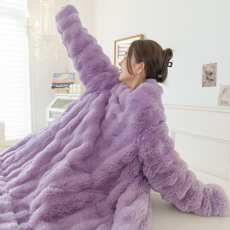 多功能懒人被子可穿沙发冬季带袖车载抱枕被子两用冬天加厚2023新,淘宝优惠券,粉丝福利购,淘宝优惠卷