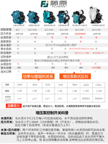 220 Vine Pump Pump Self-Priming Pump V Raw Pump Mute Dao Tap Water Pipe Fully Automatic Water Pump Pressurized Booster Pump Home