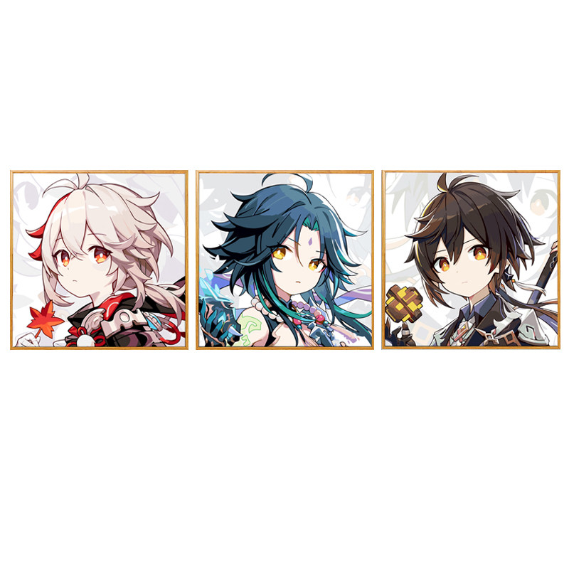 2025新款原神钻石画卡通动漫人物满钻儿童卧室手工5d点贴钻十字绣,淘宝优惠券,粉丝福利购,淘宝优惠卷