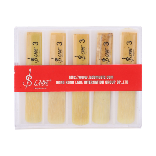 SLADE黑管哨片1.5/2/2.5/3/3.5号芦苇单簧管哨片10片装乐器簧片 - 图3
