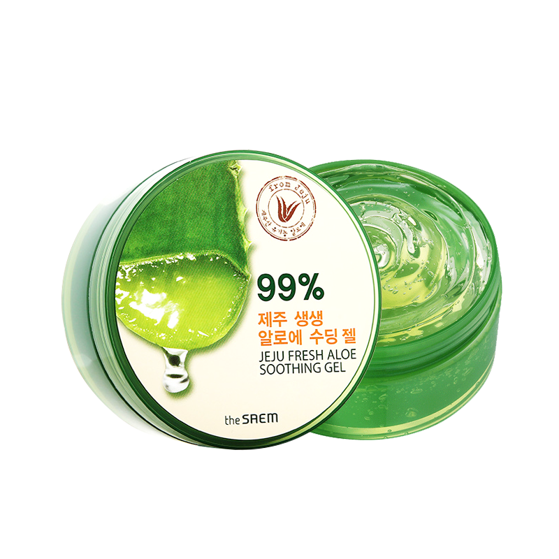 得鲜正品芦荟胶祛痘印晒后修复面膜 thesaem海外乳液/面霜