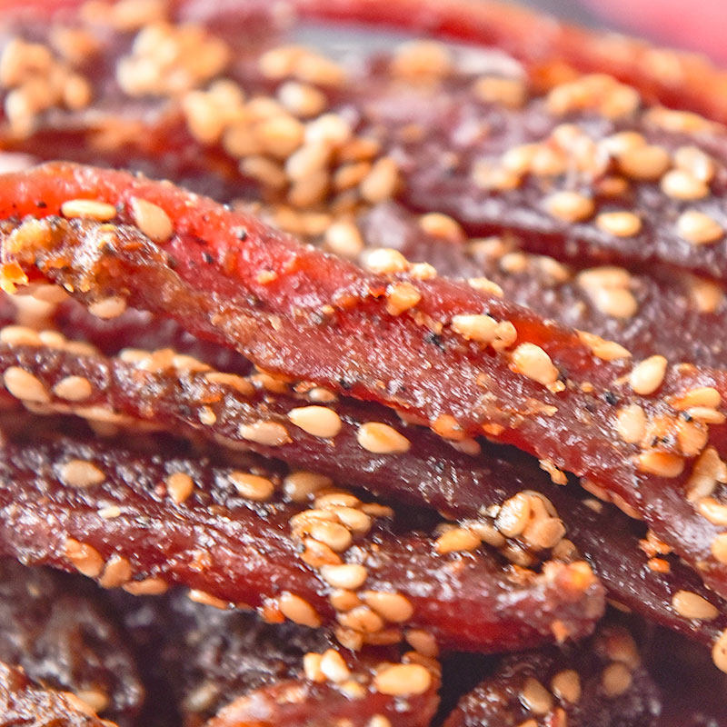 刘三姐猪肉干巴 麻辣香肉条100g*2袋 顺口宜之味广西宜州猪肉条,淘宝优惠券,粉丝福利购,淘宝优惠卷