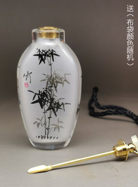 内画鼻烟壶长条工艺品可选