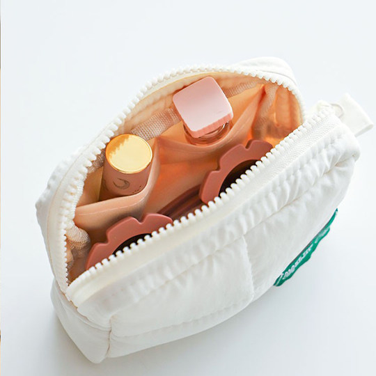 多功能化妆品收纳包旅行便携零钱包小充电宝数据线包包加厚防磕碰