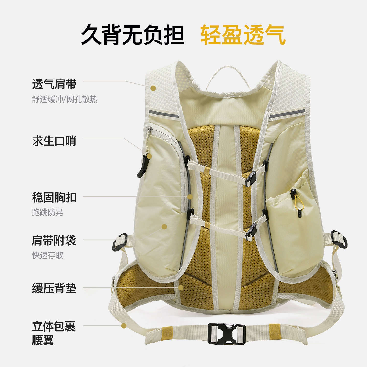 FOUVOR children's lightweight outdoor backpack